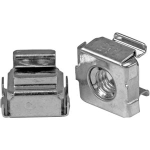 StarTech.com M5 Cage Nuts - 100 Pack - M5 Mounting Cage Nuts for Server Rack & Cabinet - Cage Nut