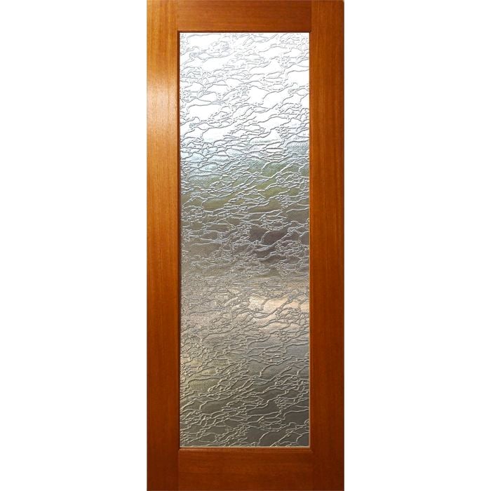 Woodcraft 2040 x 820 x 35mm Internal Door 1Lite Delta Clear Safety Glass