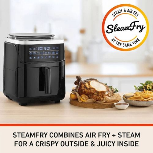 Sunbeam SteamFry 7.1L Air Fryer with Steam Clean AFP4600BK - Bunnings ...