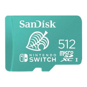 SanDisk and Nintendo MicroSDXC SQXAO U3 C10 - 512GB [SDSQXAO-512G-GN3ZN]