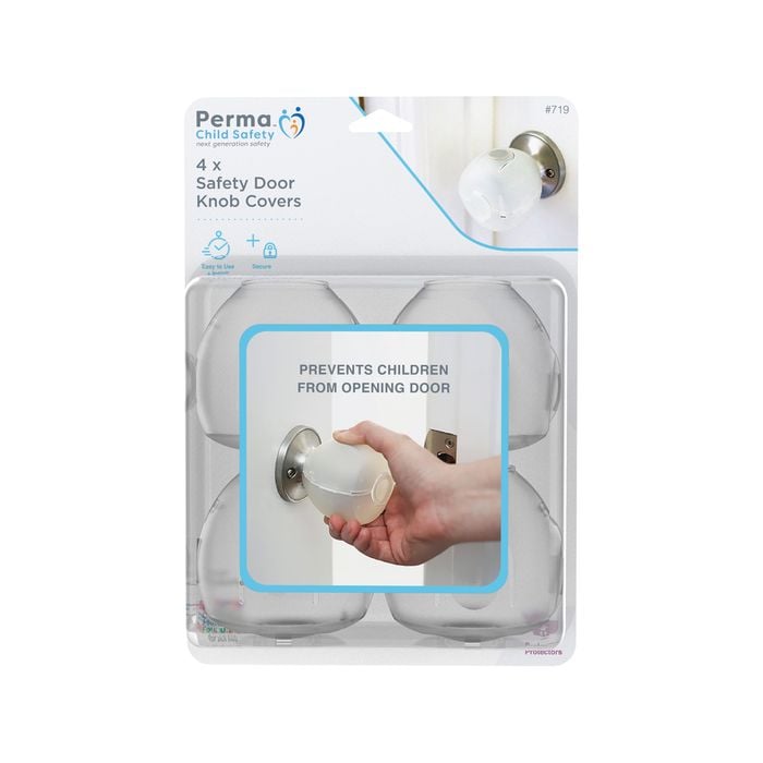 Perma Child Safety Door Knob Covers - 4 Pack