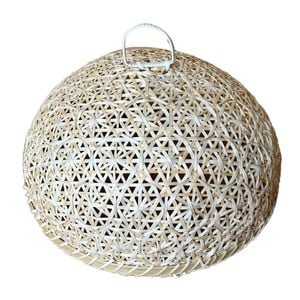 NF Living Bamboo Food Dome 33x16cm Cover Wood Tabletop Supplies Handcrafted