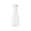 Oggi 1.6l Juice Carafe Plastic Pitcher Jug W/ Flip Open White Lid