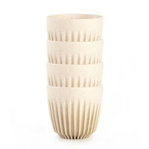 Huskee Natural Cups - 4 Pack - 3oz