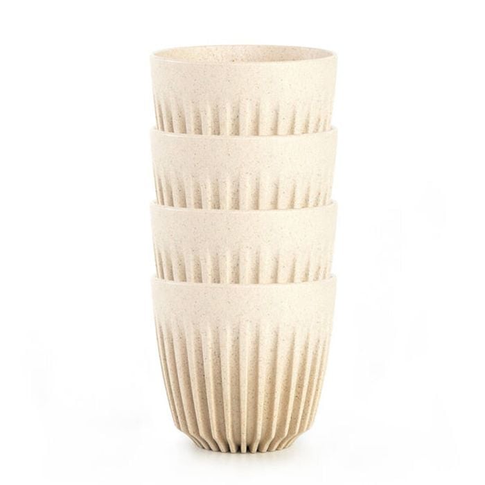 Huskee Natural Cups - 4 Pack - 3oz
