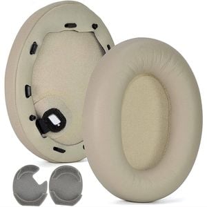 Gold Replacement Cushion Ear Pads for Sony WH-1000XM4 Wireless Noise Canceling Headphone