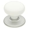 Gainsborough Classic Series White Satin Chrome Dummy Knobset