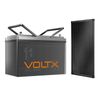 VoltX 12V 100Ah LiFePO4 Lithium Battery + 100W Solar Panel Bundle – Complete Power Solution for Camping, Caravan & Off-Grid