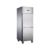 Lce Ld600tnm Stainless Steel Two Door Upright Fridge