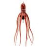 60g Mustad Red InkVader Octopus Soft Bait Fishing Lure - Squirts Soluble Scented Ink
