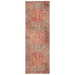 Heritage 856 Crimson 300x80cm Rug