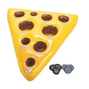 Inflatable Mouse And Cheese Toss Game