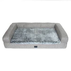 Superior Pet Goods Orthopaedic Dog/Pet Sofa Artic Faux Fur Large 120x80cm