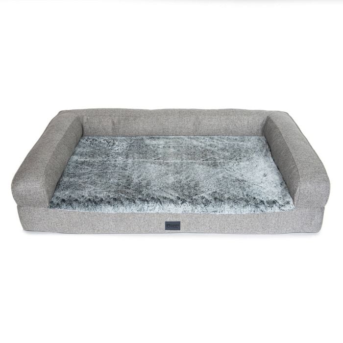 Superior Pet Goods Orthopaedic Dog/Pet Sofa Artic Faux Fur Large 120x80cm