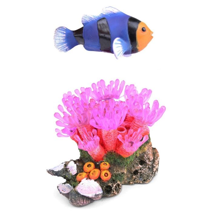 Kazoo Pink Soft Coral w/Floating Fish & Air (18808)