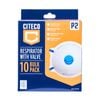Citeco P2 Valved Respirator - 10 Pack