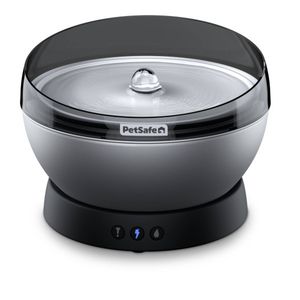 PetSafe Stainless Steel HydroSphere Pet Fountain 1.7L Wire-Free Pump