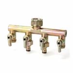 Holman 4 Way Metal Tap Outlet
