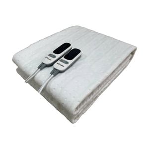 Dimplex Multi-zone Queen Size Bed Fitted Electric Blanket Washable White