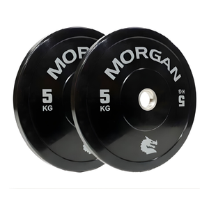 Morgan 5kg Olympic Bumper Plates  (pair)