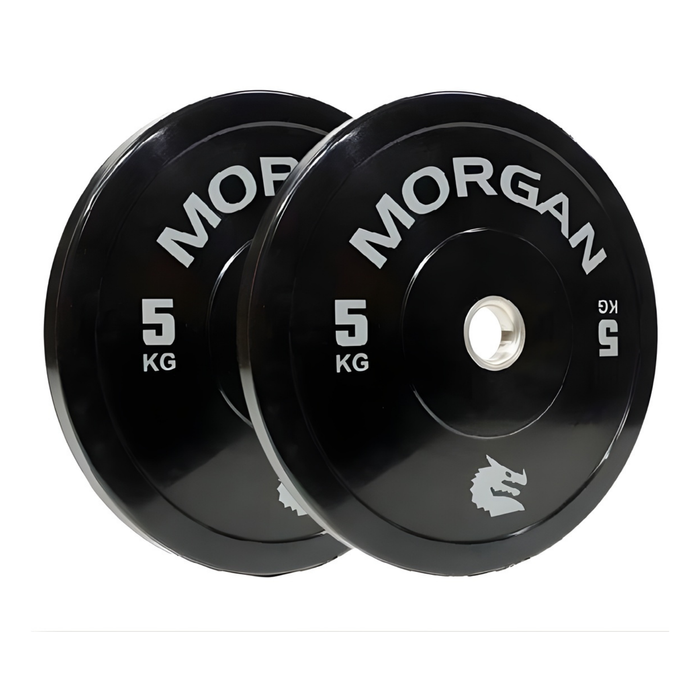 Morgan 5kg Olympic Bumper Plates  (pair)