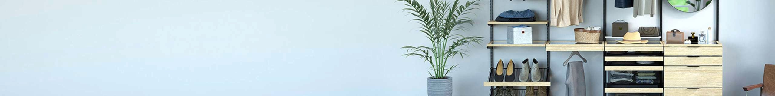 Flexi Home Solutions header image of storage products