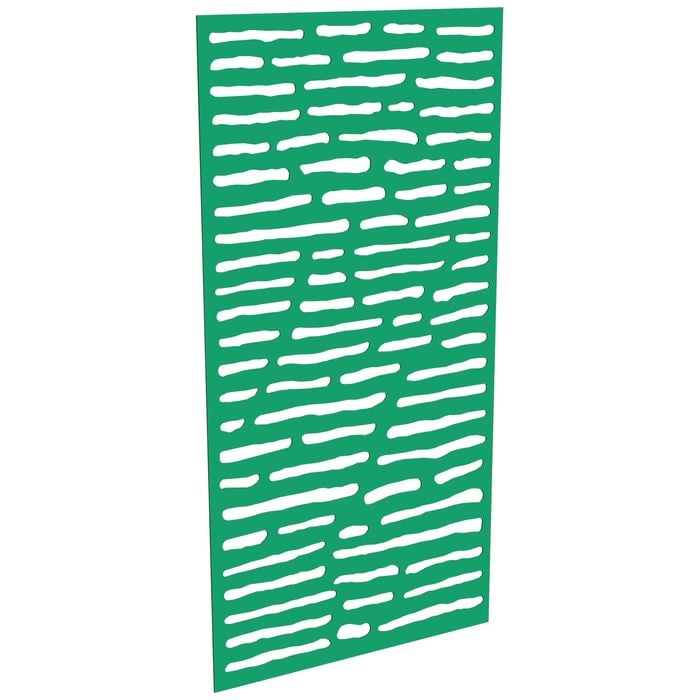 ProtectorAl 300 - 1200 x 1201-2400mm Light Green/Gloss White Slate Unframed Composite Deco Panel