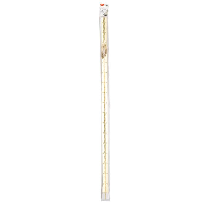 Taskmaster 915 x 27mm Polished Brass Continuous Hinge