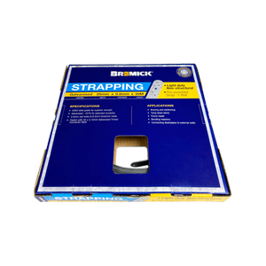 Bremick 25mm x 0.8mm x 30 Metres Galvanised Strapping