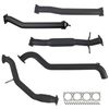 Ignite Exhausts Turbo Back for Ford PX Ranger 2.2L 3" No Cat With Hotdog 409 Stainless Steel
