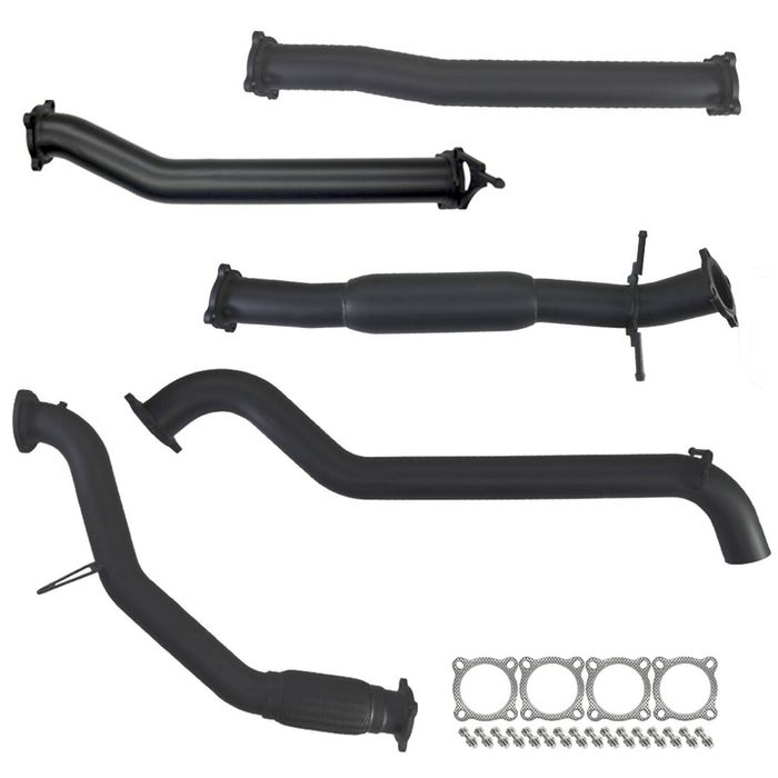 Ignite Exhausts Turbo Back for Ford PX Ranger 2.2L 3" No Cat With Hotdog 409 Stainless Steel