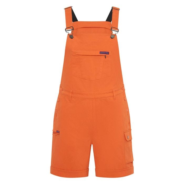 Green Hip All Women Shortalls Orange Size 10