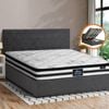 Oikiture Bed Frame King Size Gas Lift Beds with Mattress COTI