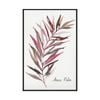 Artey | Areca Palm - Framed Canvas - Black Frame - 100 x 150cm