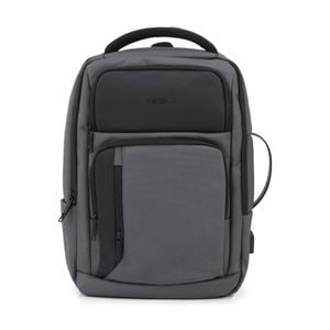 Tesla Orion Backpack With External Usb Charging Port Charcoal 43x30x16cm