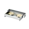 Sylvan Satin Chrome Rebated Forend Kit