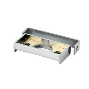 Sylvan Satin Chrome Rebated Forend Kit
