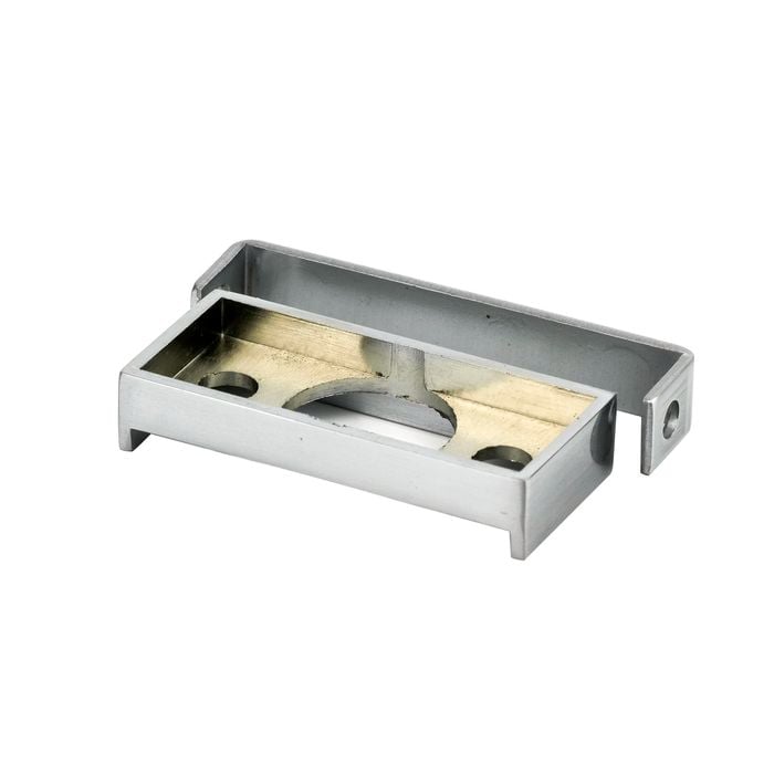 Sylvan Satin Chrome Rebated Forend Kit