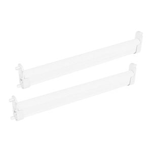 Lugna 568mm White Hanging Rail 2 Pack - To Suit 600mm Cabinet Shell - White 600mm