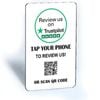 Tap and Share Contactless Smart NFC 'Review us on Trustpilot' Card + QR code