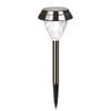Solar Magic 30cm Stainless Steel Black Nickel Solar Path Light