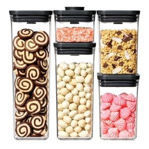 Oxo pop 2.0 set of 5 storage containers