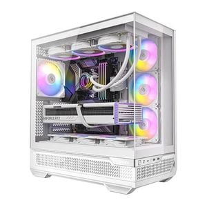 Antec C7-argb E-atx Panoramic 270 View White Case [c7-argb-w]