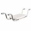 Adjustable Slip-Resistant Bath Bench Seat with Drainage Holes - Aluminium Frame, 110kg Capacity - DJMed