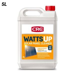 CRC Tools and Trade Consumables WATTSUP SOLAR PANEL CLEANER 5L CRC-1753427