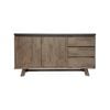 Stony 160cm Acacia Timber Buffet with Concrete Top - Grey