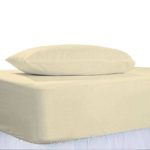 The Lighthouse Washed Cotton Combo Bedding Set With Pillowcase King Yellow