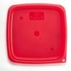 Cambro Lid Fresh Pro Square Containers Red Fits 5.7l & 7.6l Commercial Food Storage Kitchenware