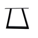 RapidHome 40 x 45 x 6cm Black La Paz Steel Tube Coffee Table Furniture Leg