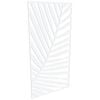 ProtectorAl 300-1200w x 1201-2400h Satin White/Gloss White Palm Unframed Composite Deco Panel